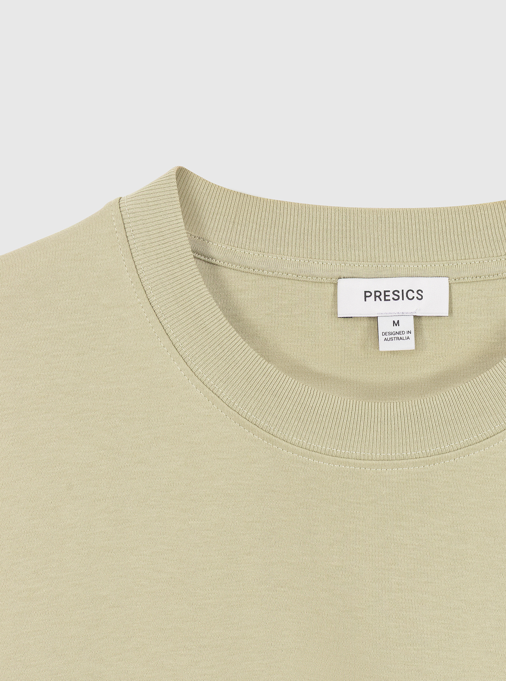 Sage Green|Good Earth Cotton® Box Cut Tee – Sustainable Cotton T-shirt|Sage Green