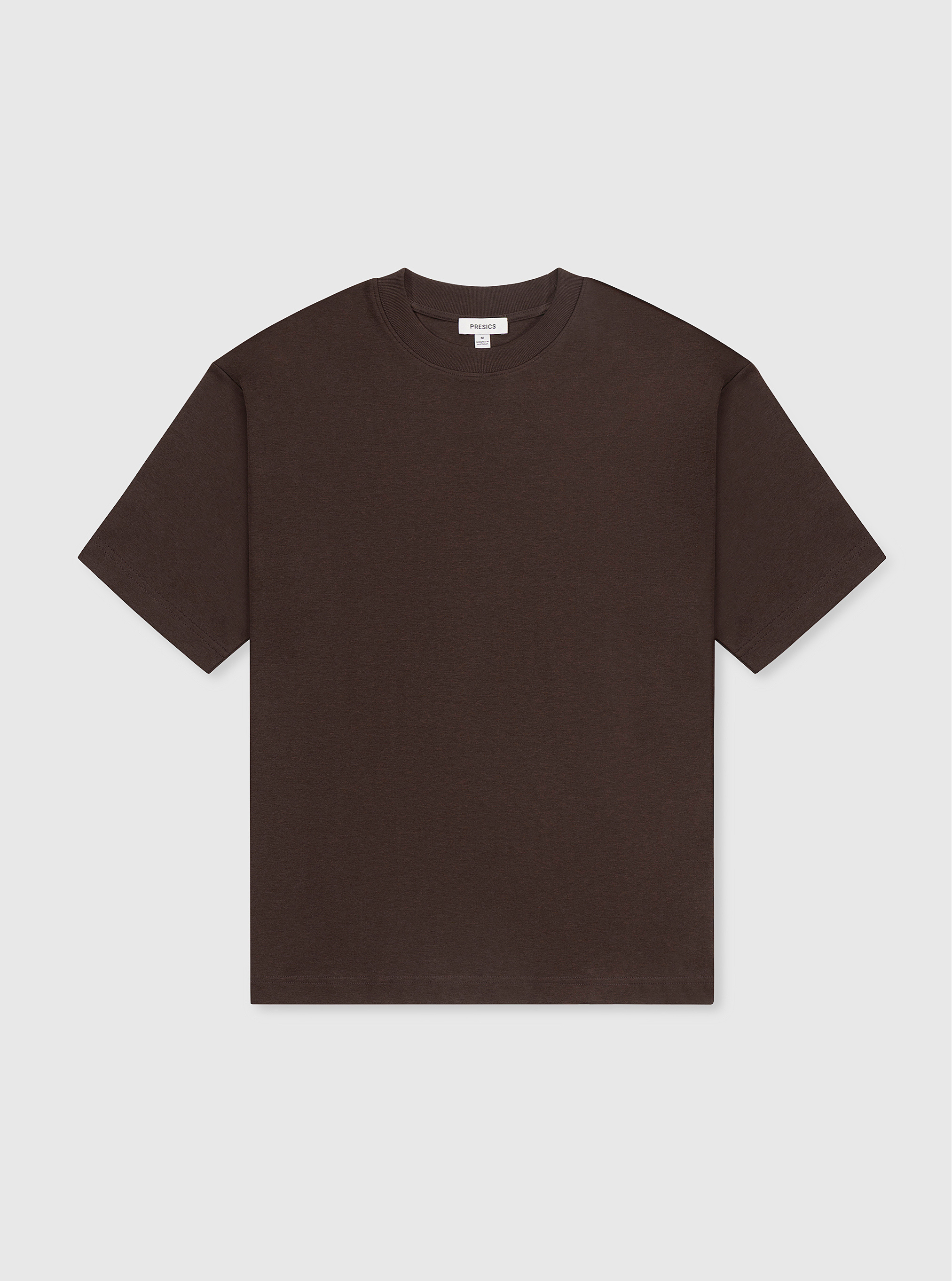 Dark Brown|Good Earth Cotton® Oversized Tee – Sustainable Cotton T-shirt|Dark Brown