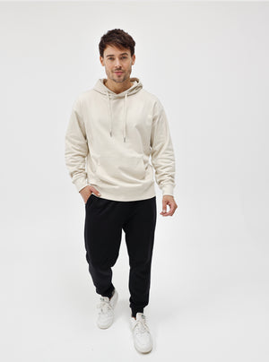 Ecru|Dylan is 5’11” and wearing a size L